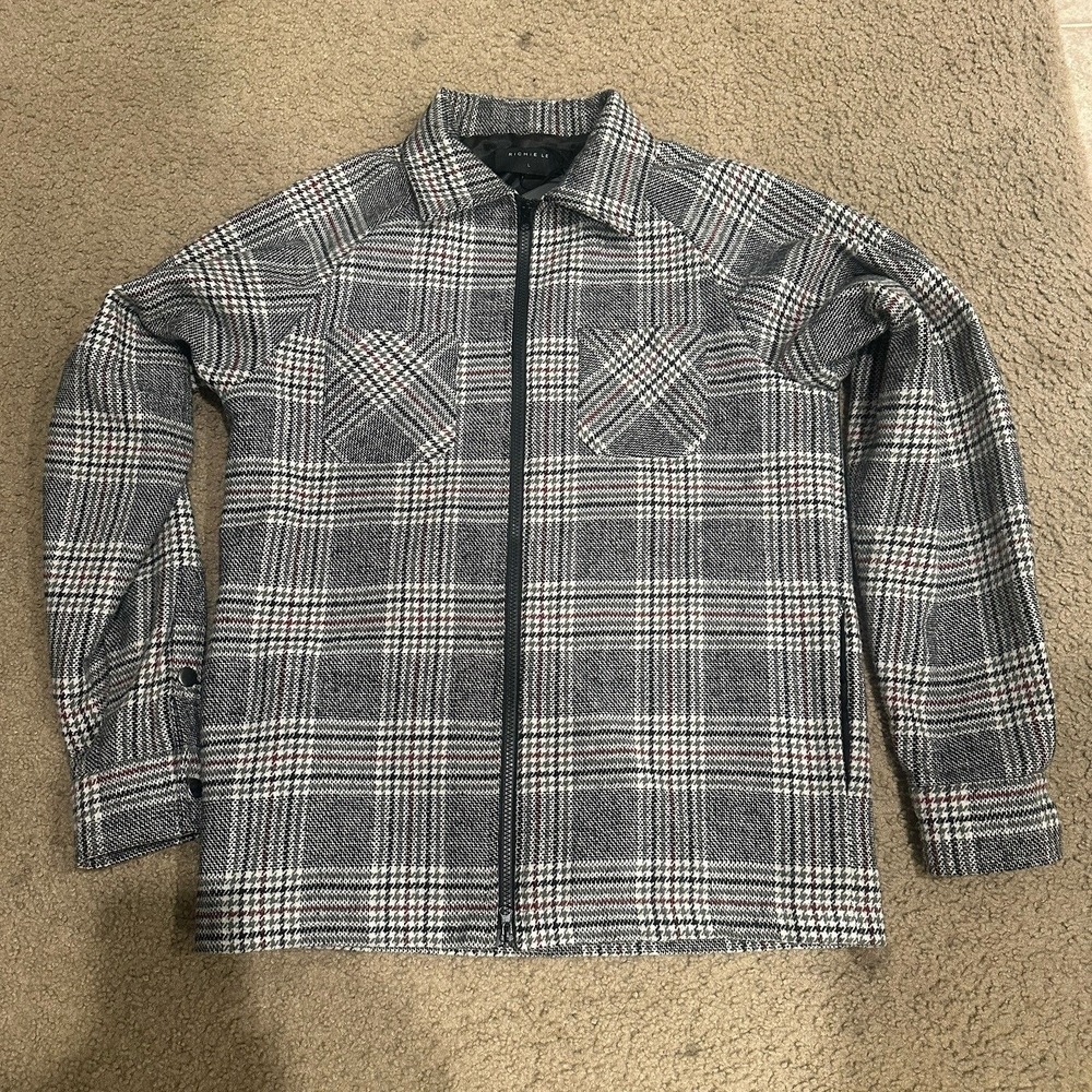 Richie‎ Le Collection Zip Flannel Jacket RLC-301